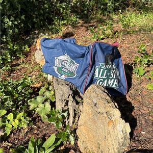 VINTAGE DUFFLE 2001 All-Star Game Blue Duffle Bag